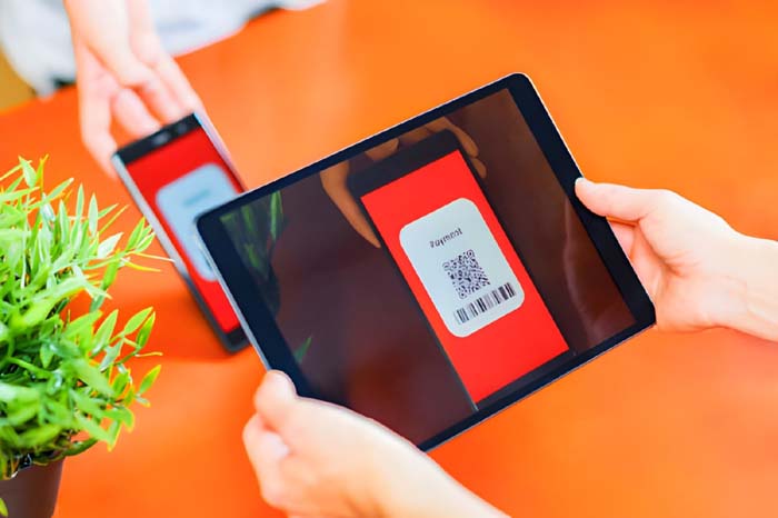 QR Code ordering system